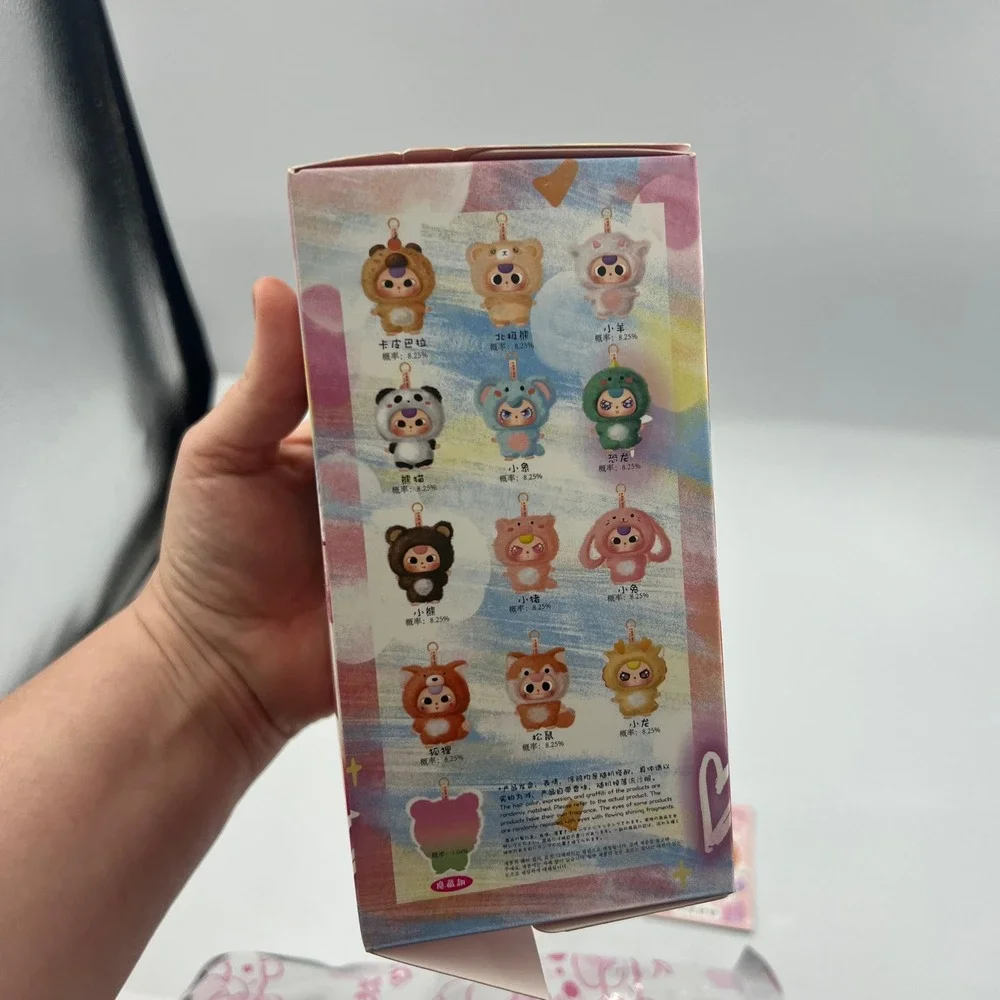 Baby Three Little Cute Capybara Plush Keychain Blind Box Sealed DPL4300